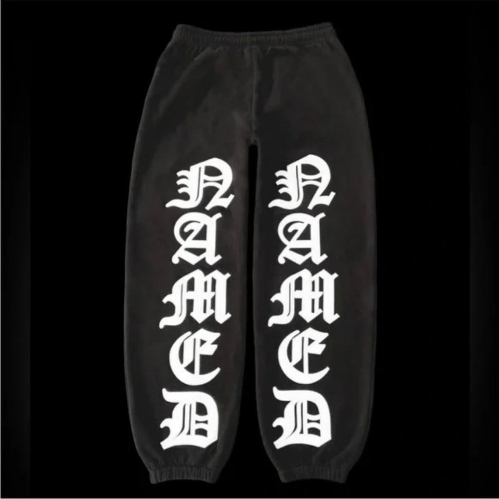 Named Collective Mission Sweatpants joggers Black Size XS B16